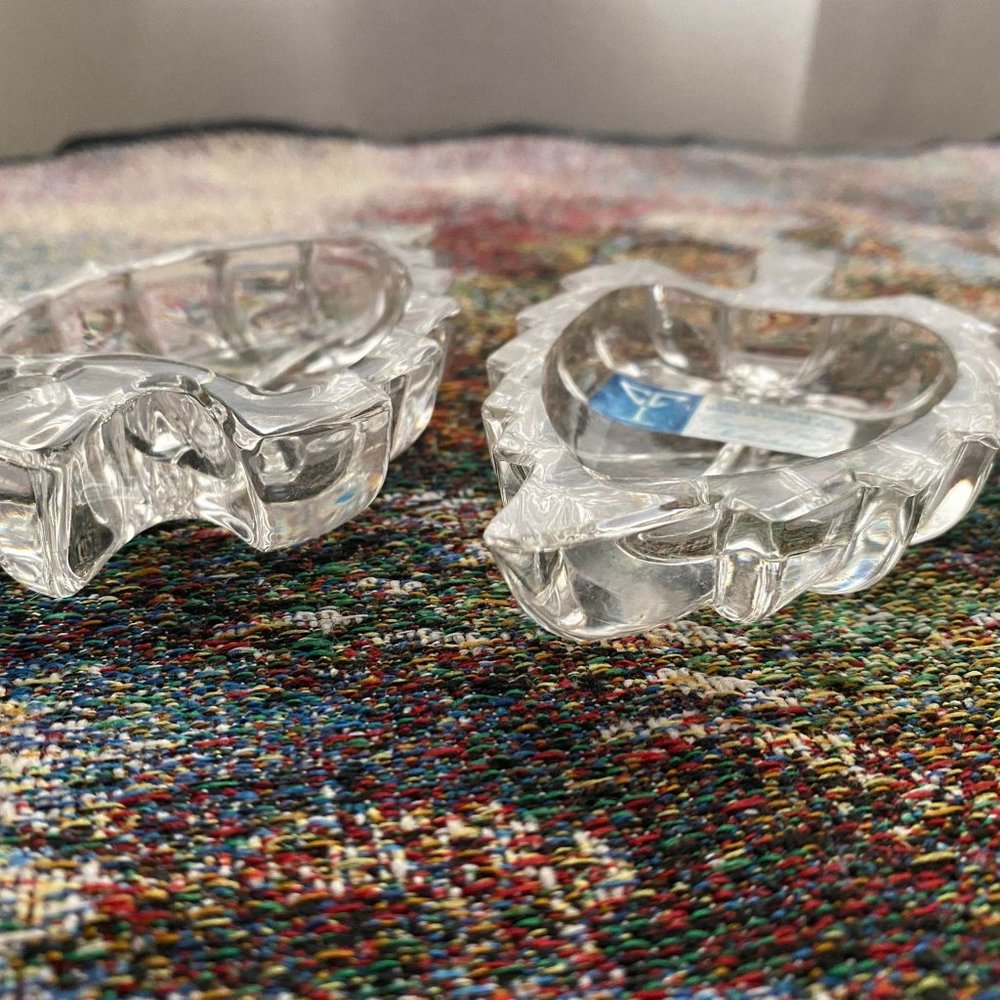 Lead Crystal Leafs